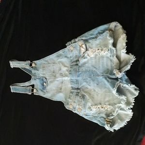 Girls jeans overall size 3